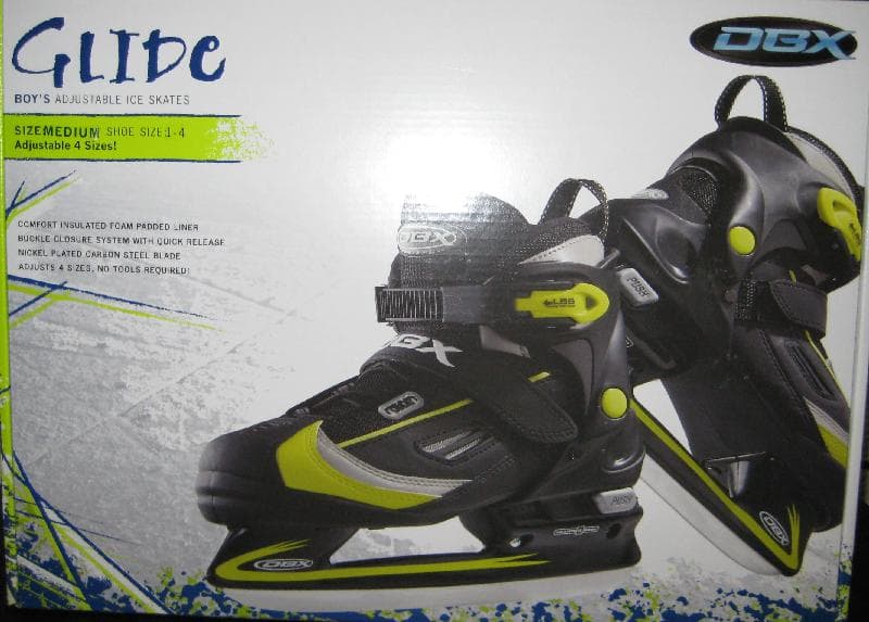 DBX Glide Boys' Ice Skates - Image 1