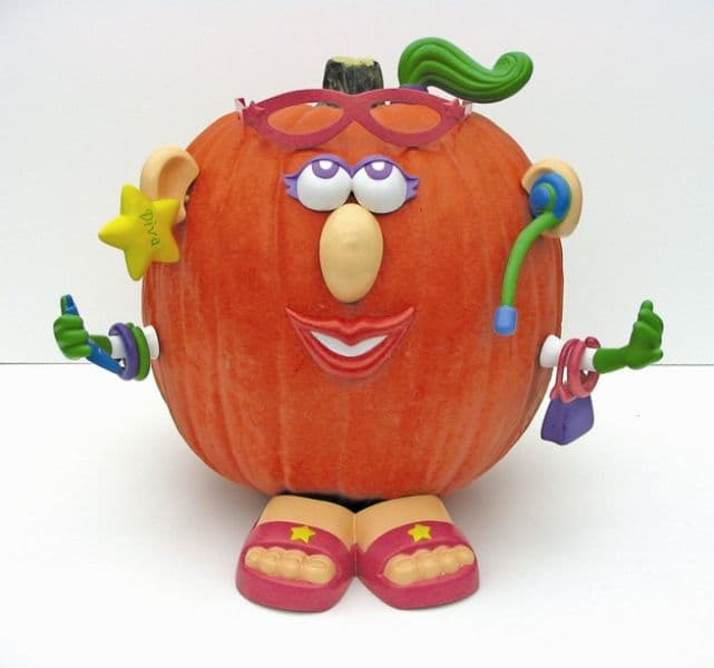 Mr. Potato Head "Make a Monster Pumpkin" and Mr. Potato Head "Make a Fireman Pumpkin" and Mrs. Potato Head "Make a Diva Pumpkin" - Image 1