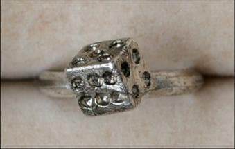 Children's Rings with Dice or Horseshoes - Image 1