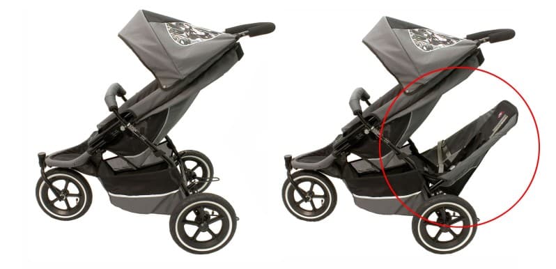 Phil & Teds e3 Strollers with doubles seats - Image 1
