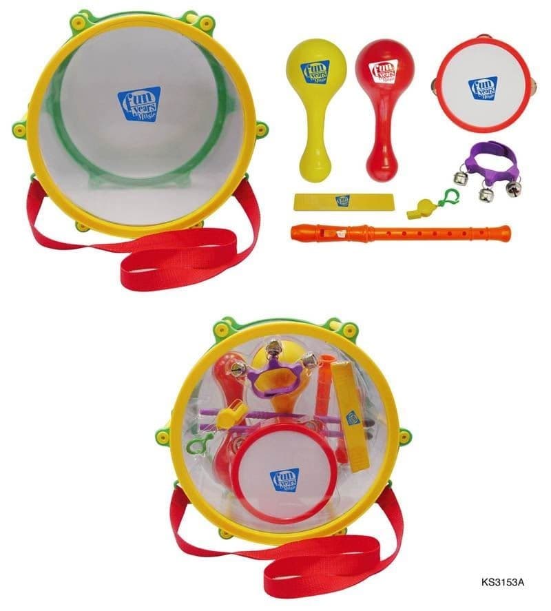 Fun Years Music Big Drum Musical Set - Image 1