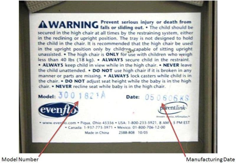 Evenflo Majestic™ High Chairs - Image 2