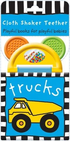 Priddy "Trucks" Shaker Teether Books - Image 1