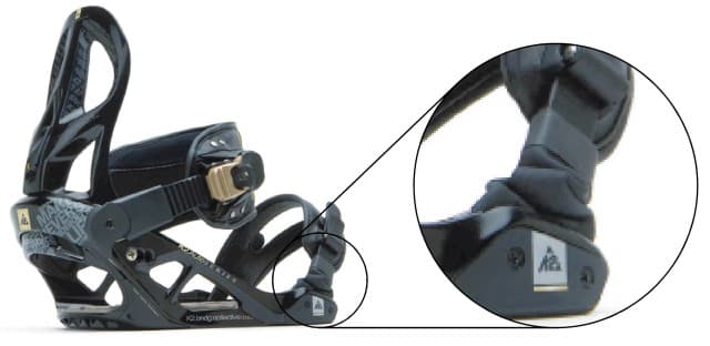K2 "Auto" Series Snowboard Bindings, Model Year 2007 - Image 1