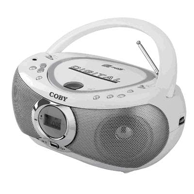 Coby-Brand USB/MP3/CD Digital Boomboxes - Image 1