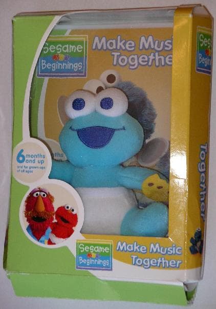 Baby Cookie Monster Plush Toys - Image 1