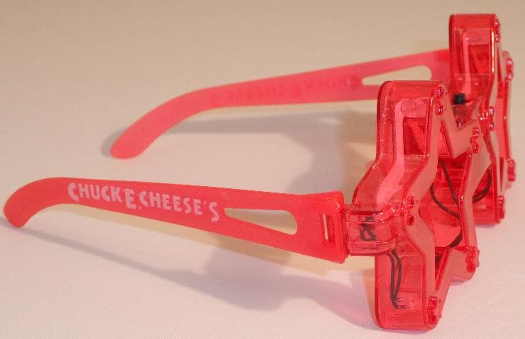 Chuck E Cheese's Light-up Rings and Star Glasses - Image 5