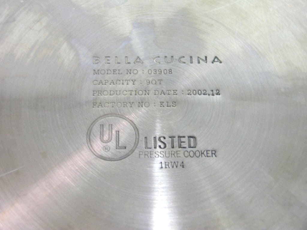 Bella Cucina Brand "Zip Cooker" Low Pressure Cooker - Image 2