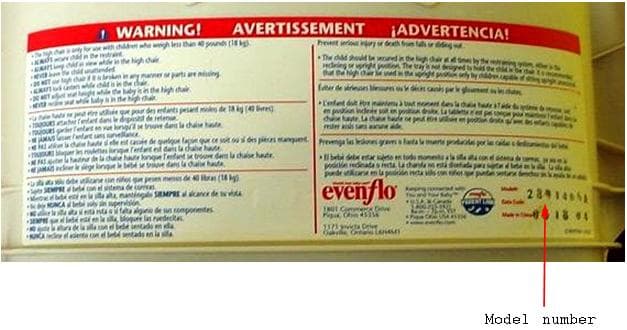 Evenflo Envision™ High Chairs - Image 2