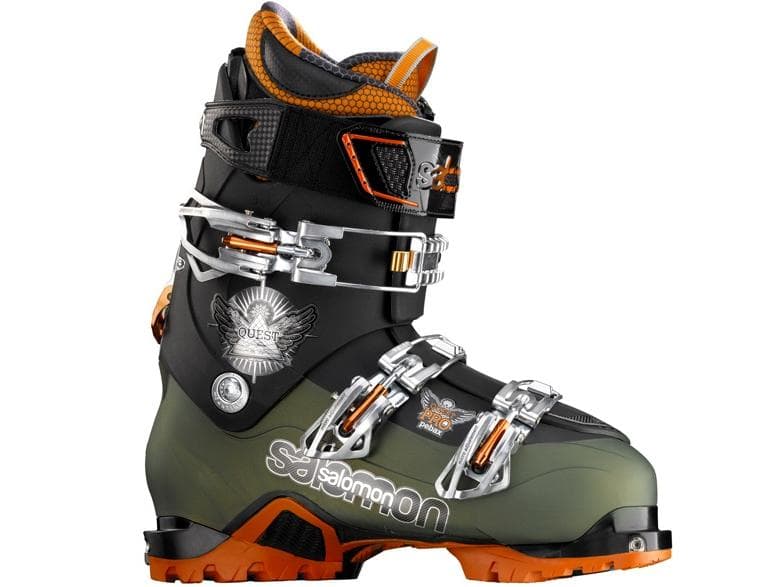 Salomon "Quest Touring Pads" and Salomon "Quest Pro Pebax" and "Quest Pro" touring-style ski boots - Image 3