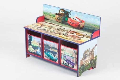 Cars Toy Storage Benches - Image 1
