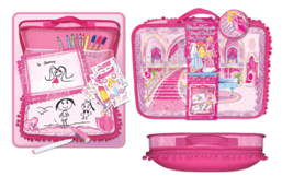 Princess Magnetic Travel Art Set Lap Desks - Image 1