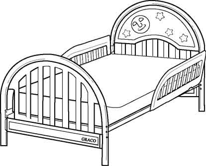 Graco Toddler Bed - Image 4