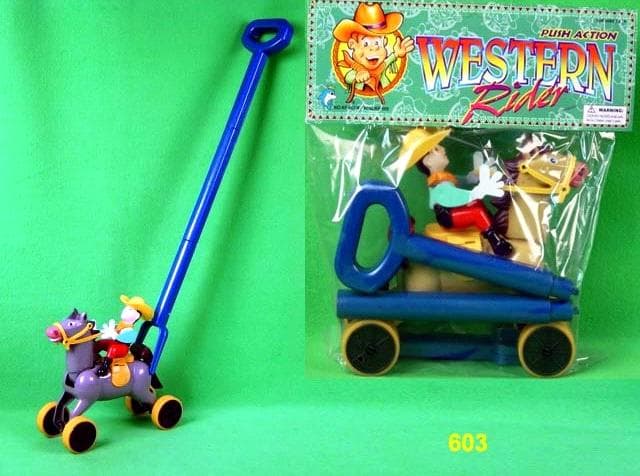 Western Rider Push Toys - Image 1
