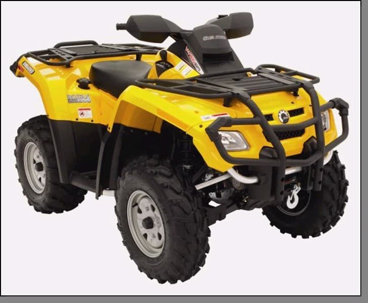 Bombardier Outlander 800 H.O. XT ATVs - Image 1