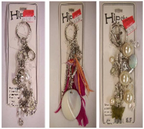 Hip Charm Key Chains - Image 2