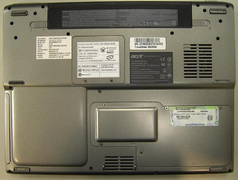 Rechargeable lithium-ion batteries containing Sony cells used in Acer notebook computers - Image 2